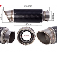 Silenziatore universale per moto