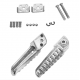 kit pedane passeggero KAWASAKI ZX6R / 636 2005 - 2008