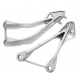 kit pedane passeggero KAWASAKI ZX6R / 636 2005 - 2008